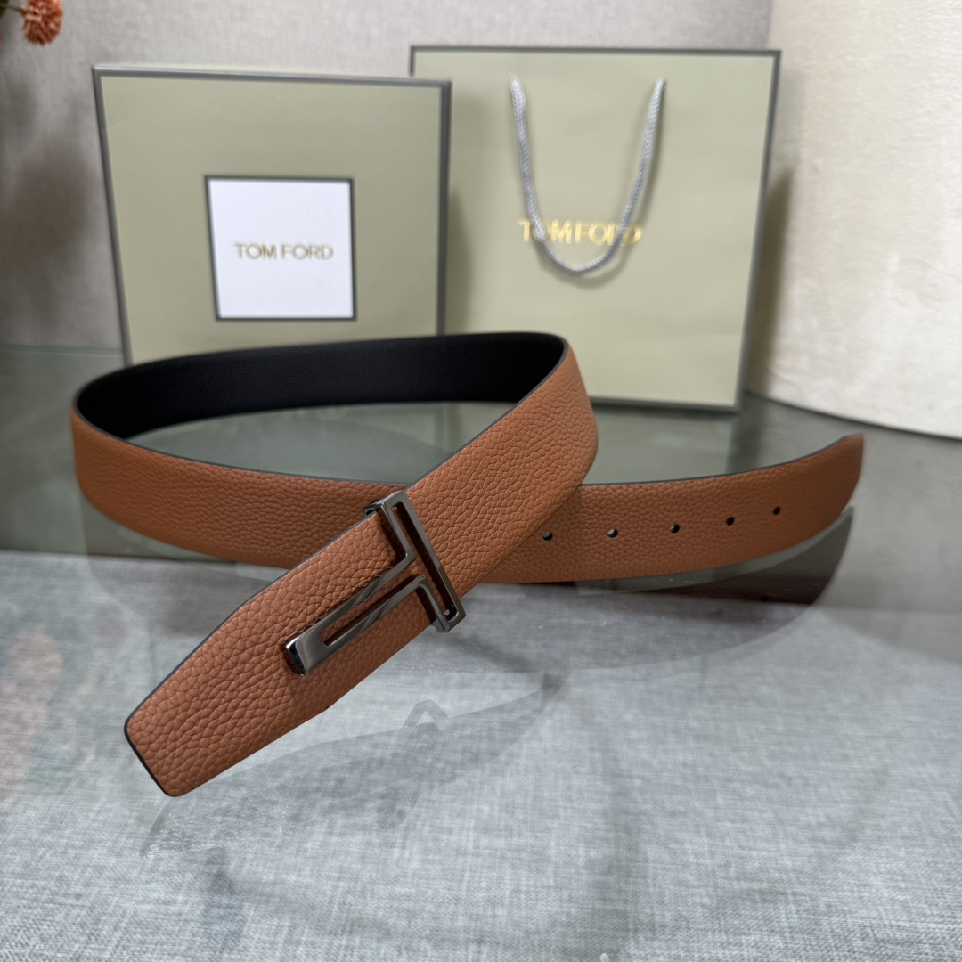 Tom Ford Basic Belt Top Grain Leather