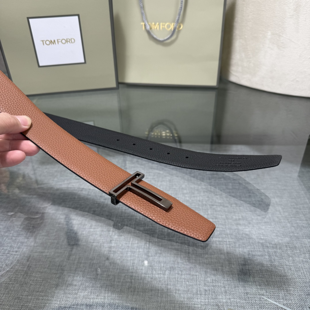 Tom Ford Basic Belt Top Grain Leather