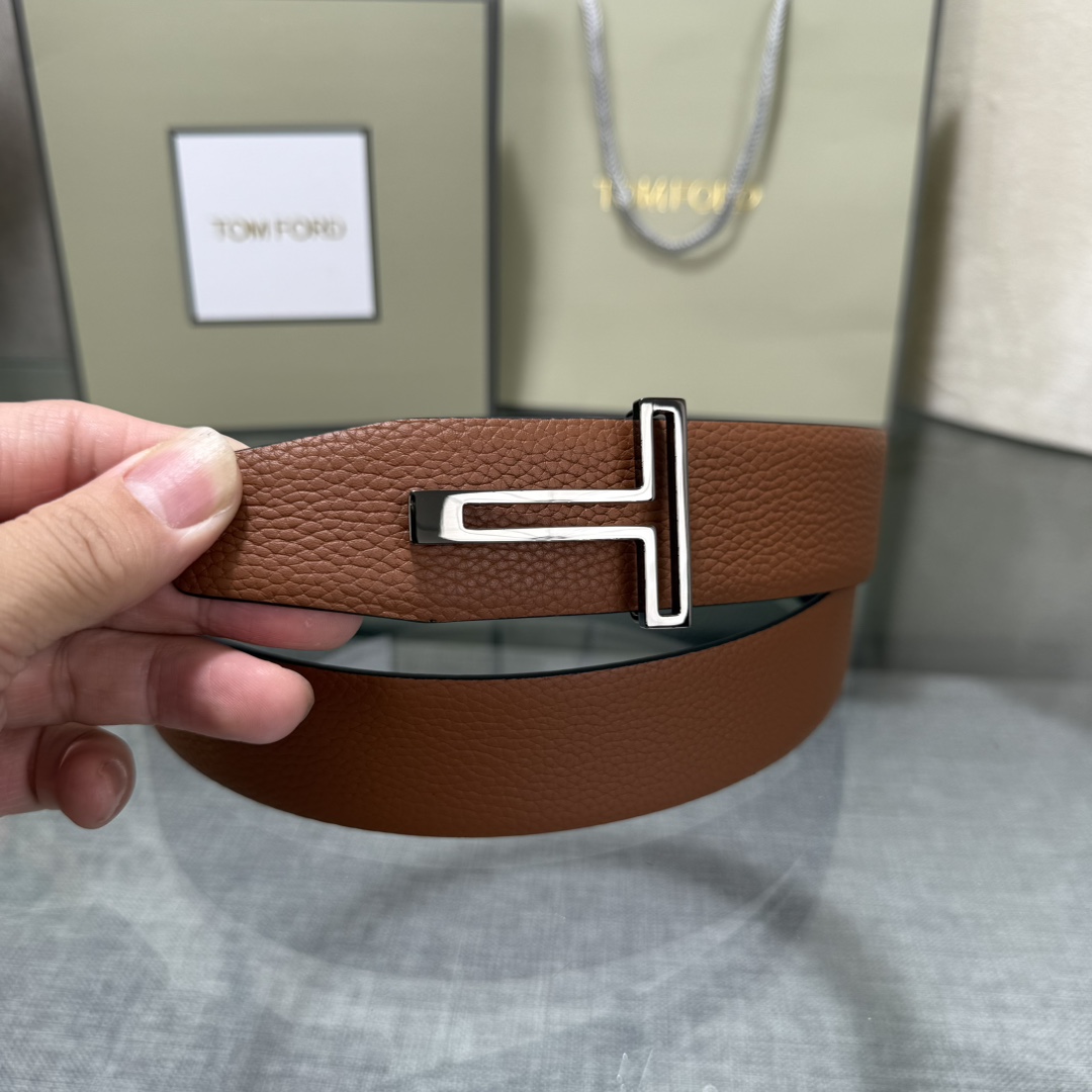 Tom Ford Basic Belt Top Grain Leather