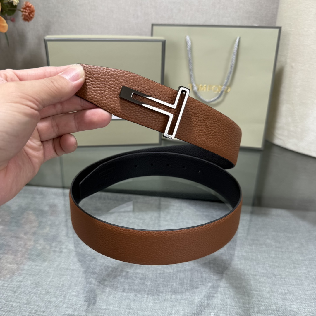 Tom Ford Basic Belt Top Grain Leather