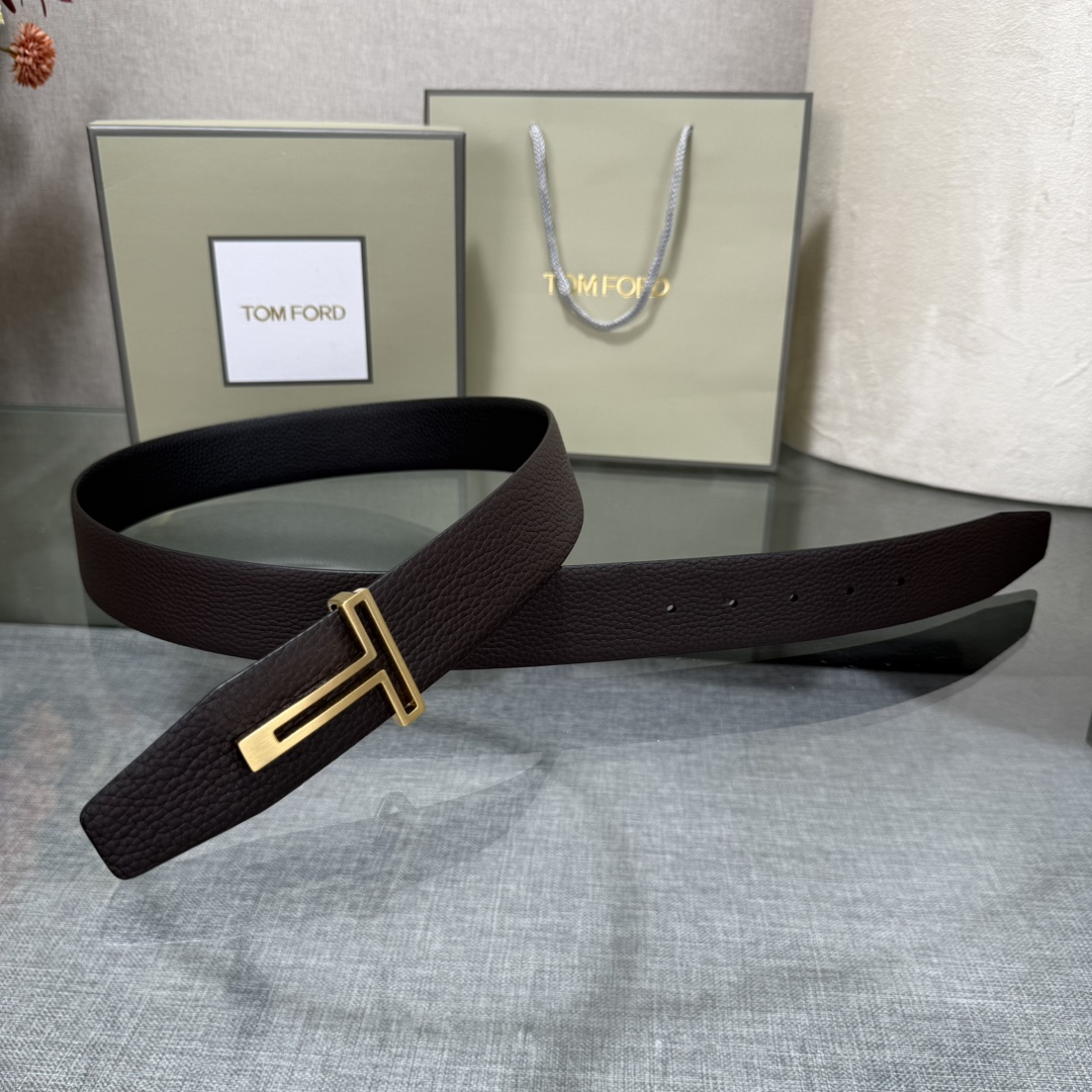 Tom Ford Basic Belt Top Grain Leather