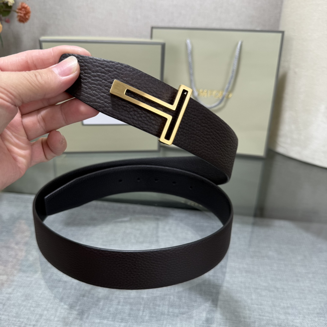 Tom Ford Basic Belt Top Grain Leather