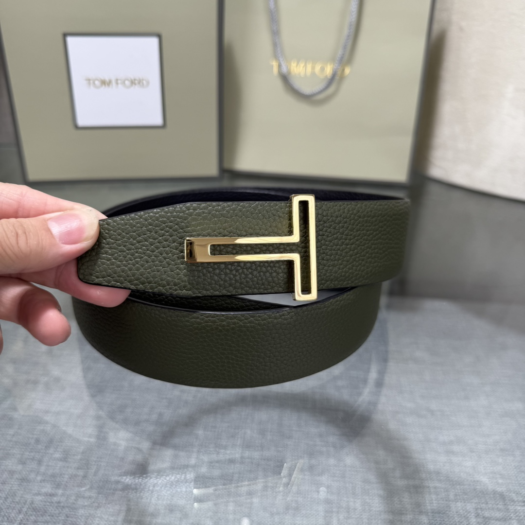 Tom Ford Basic Belt Top Grain Leather