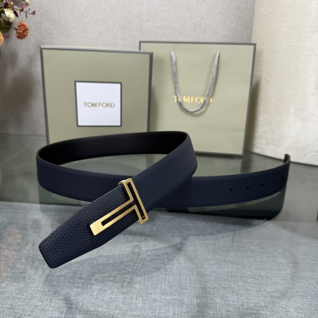 Tom Ford Basic Belt Top Grain Leather