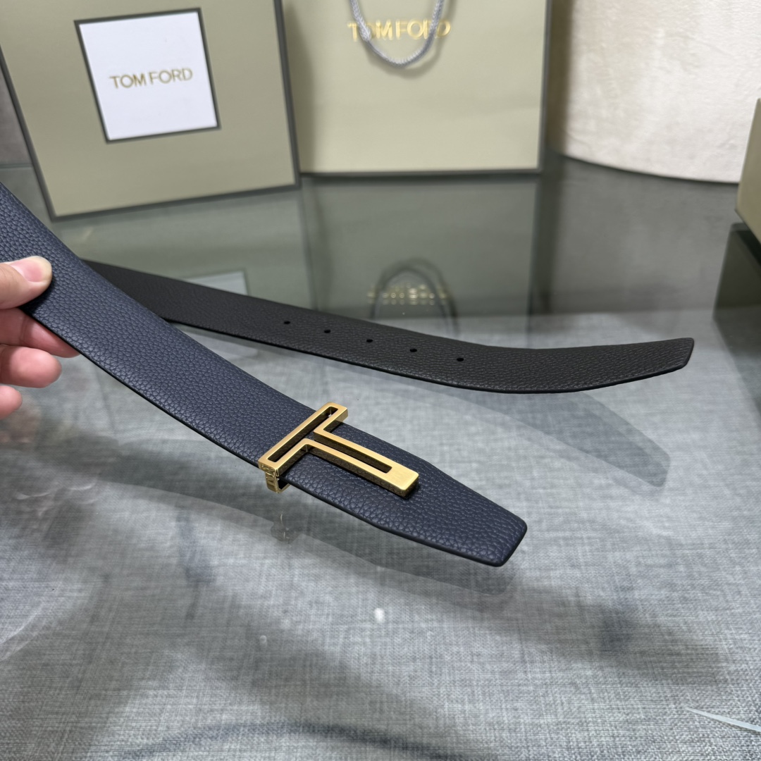 Tom Ford Basic Belt Top Grain Leather
