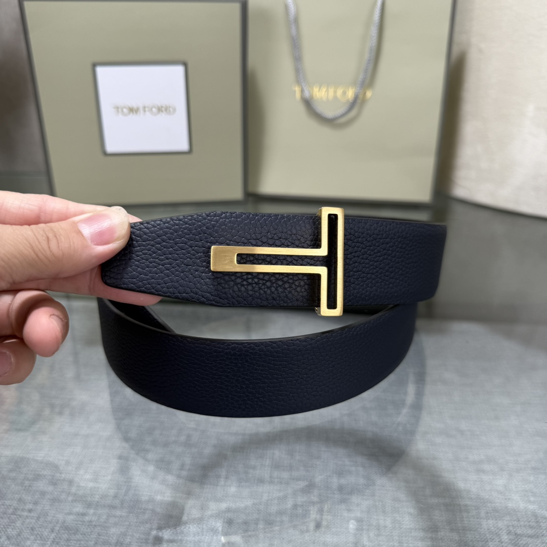 Tom Ford Basic Belt Top Grain Leather