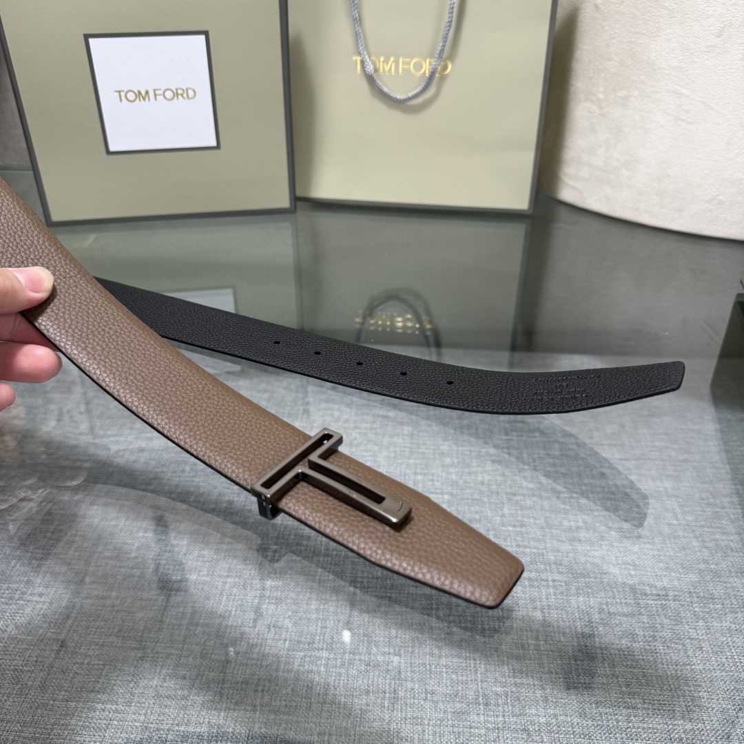 Tom Ford Basic Belt Top Grain Leather