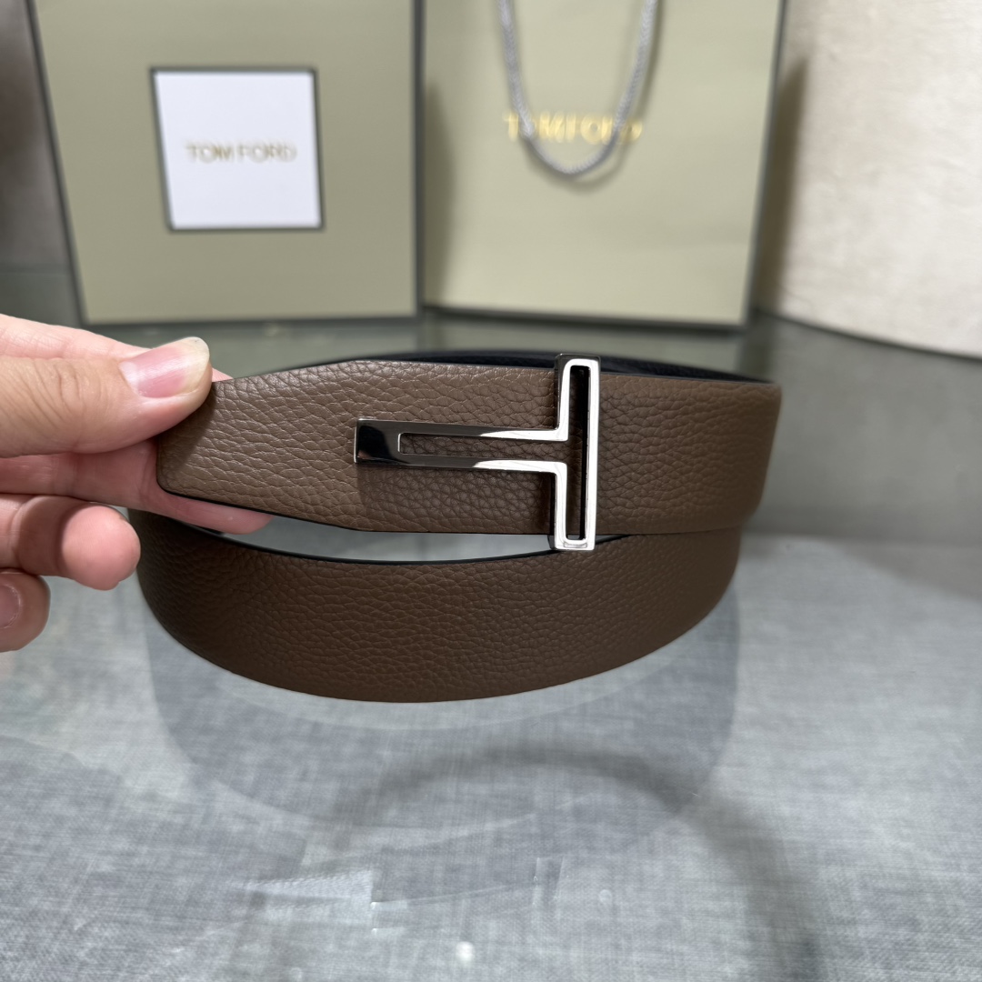 Tom Ford Basic Belt Top Grain Leather