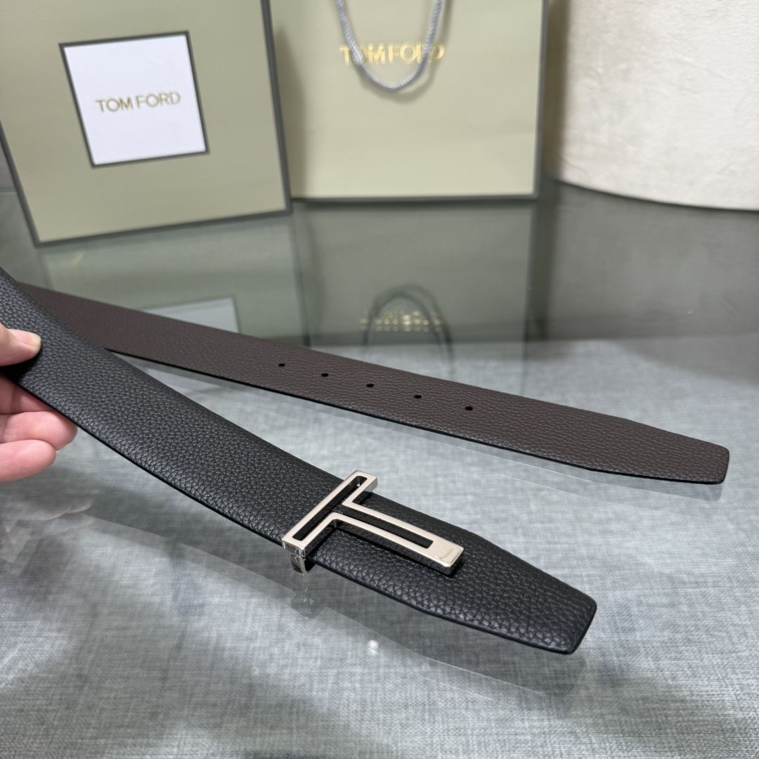 Tom Ford Basic Belt Top Grain Leather