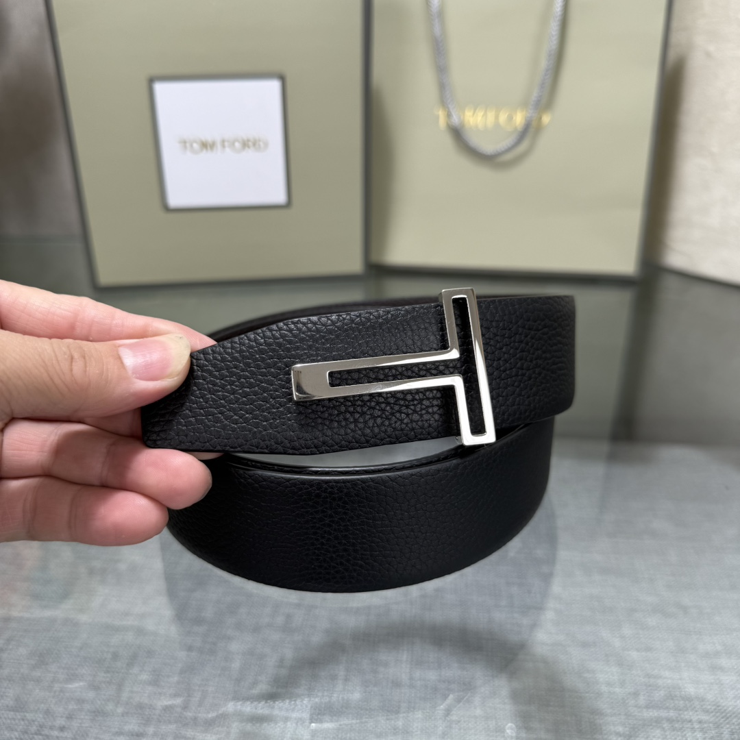 Tom Ford Basic Belt Top Grain Leather