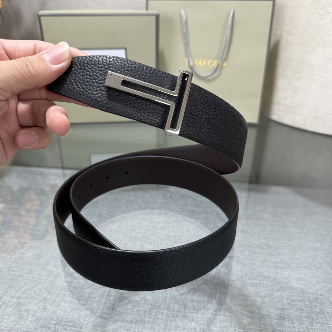 Tom Ford Basic Belt Top Grain Leather