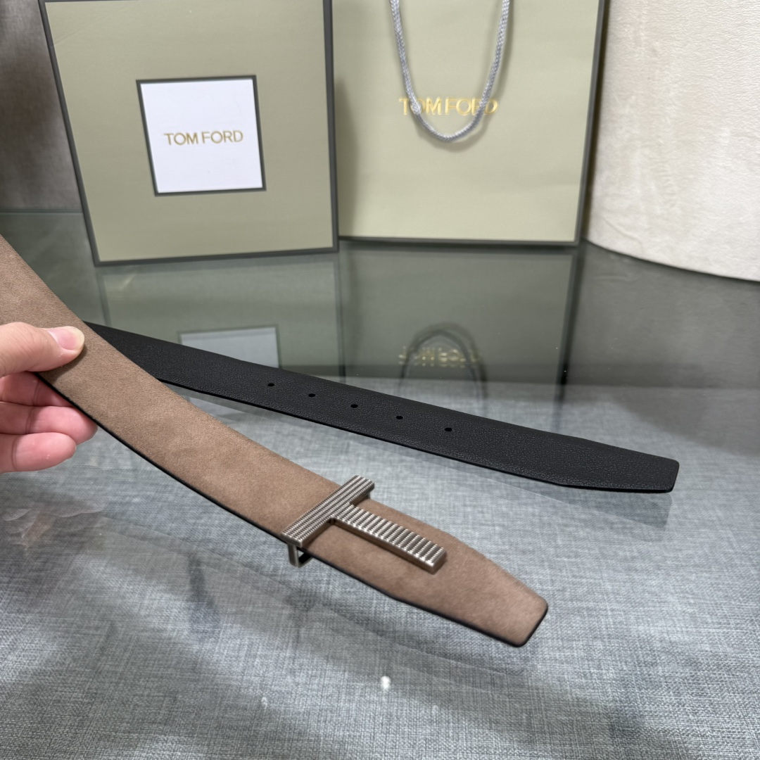 Tom Ford Basic Belt Top Grain Leather