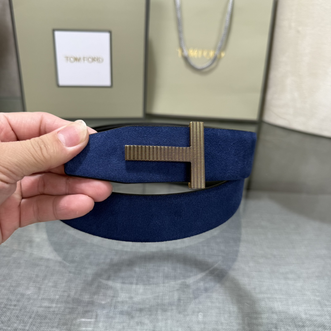 Tom Ford Basic Belt Top Grain Leather