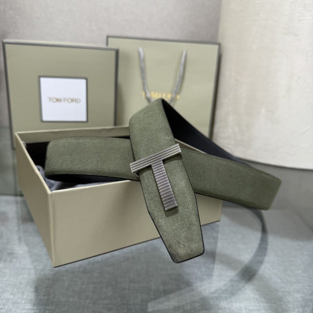 Tom Ford Basic Belt Top Grain Leather