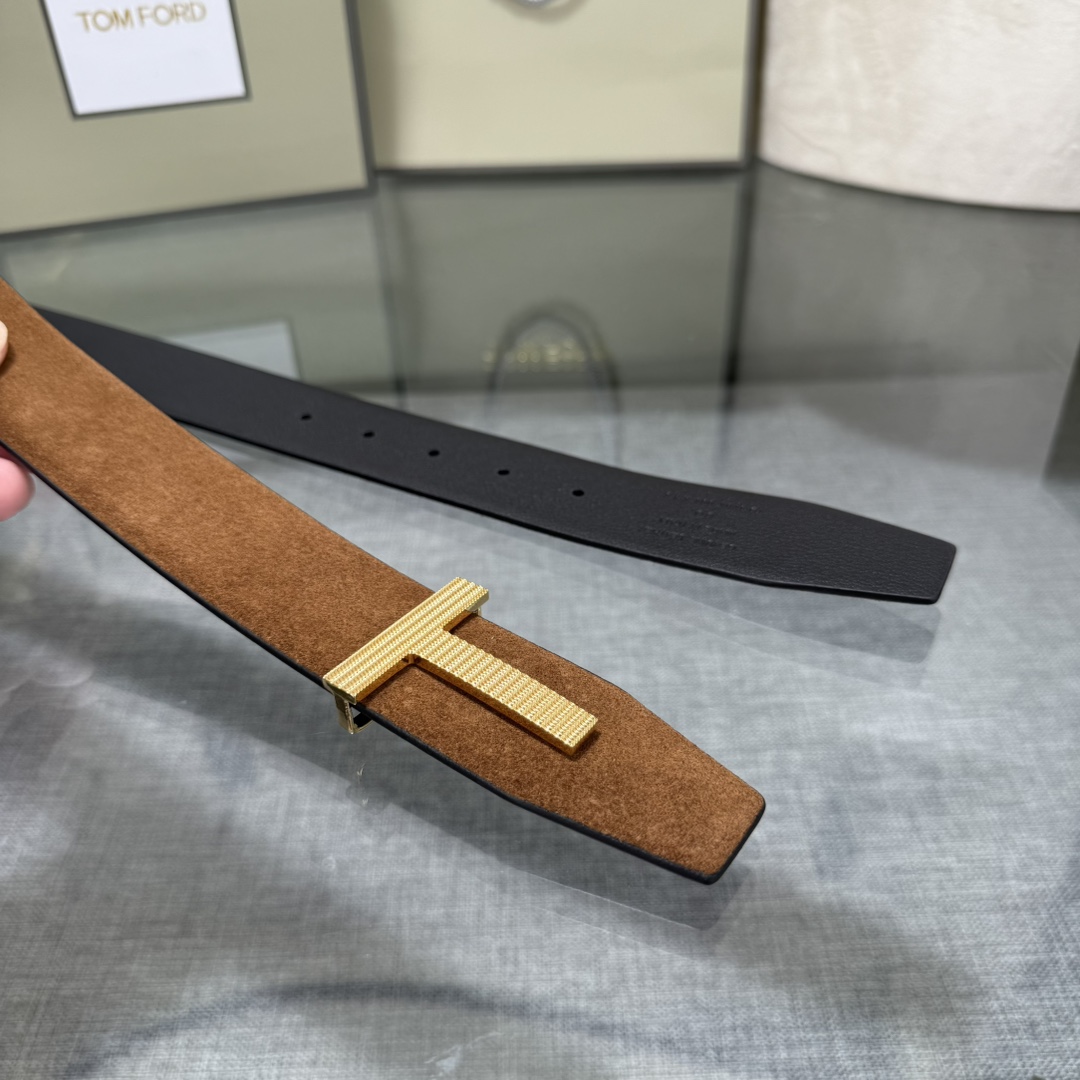 Tom Ford Basic Belt Top Grain Leather