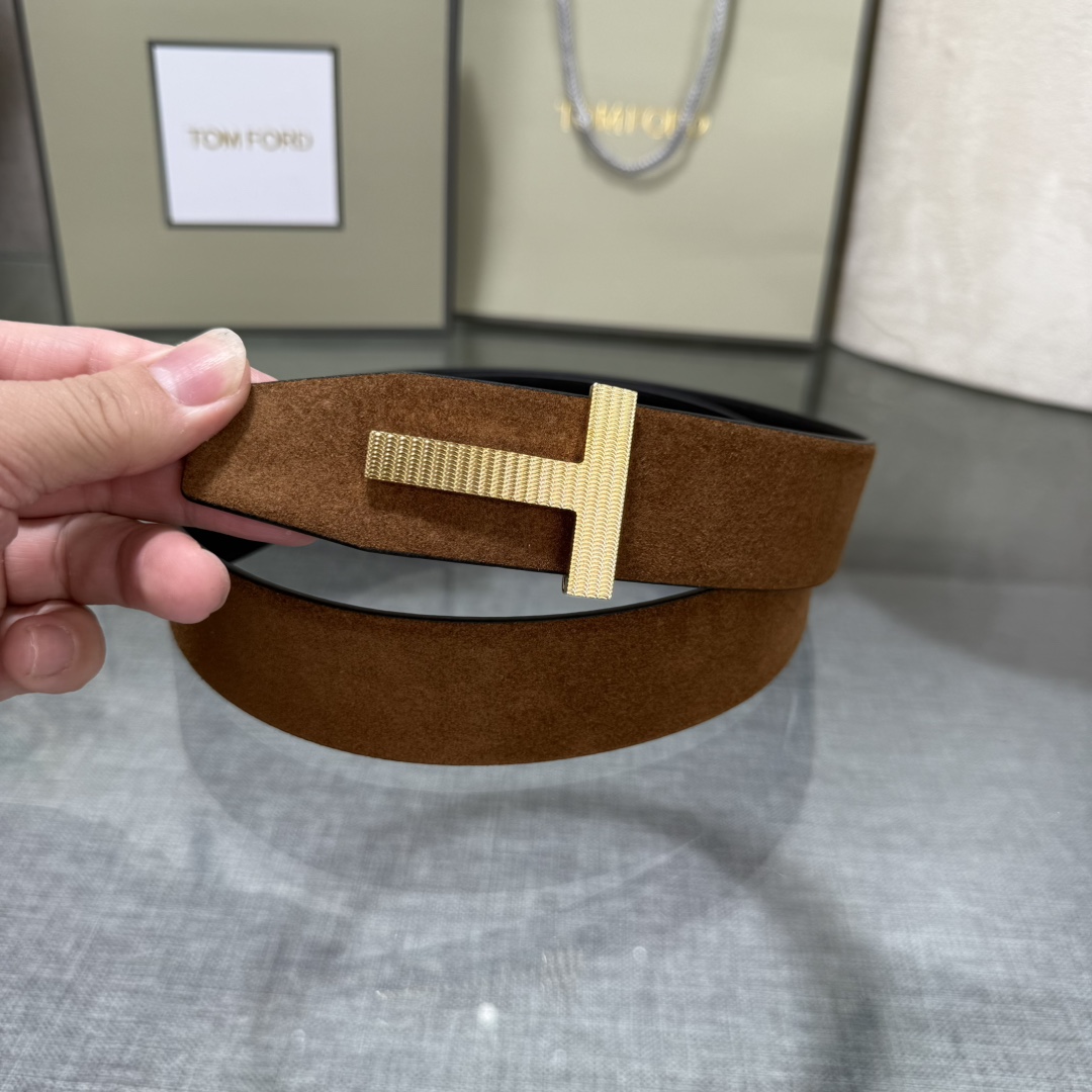 Tom Ford Basic Belt Top Grain Leather