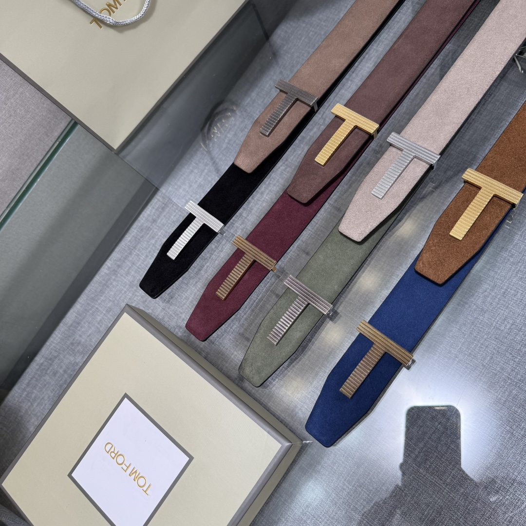 Tom Ford Basic Belt Top Grain Leather