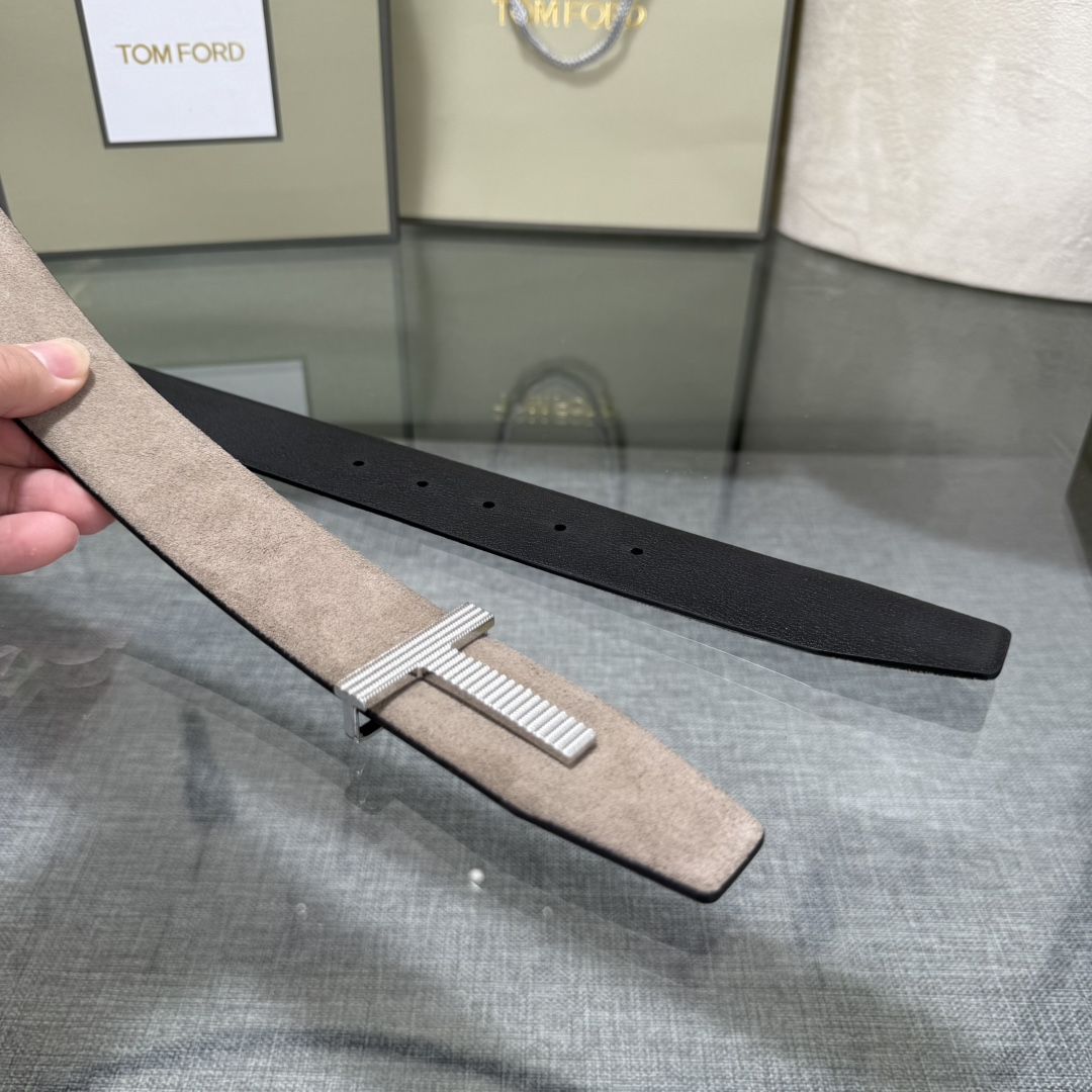 Tom Ford Basic Belt Top Grain Leather