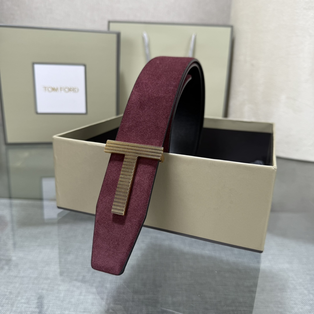 Tom Ford Basic Belt Top Grain Leather