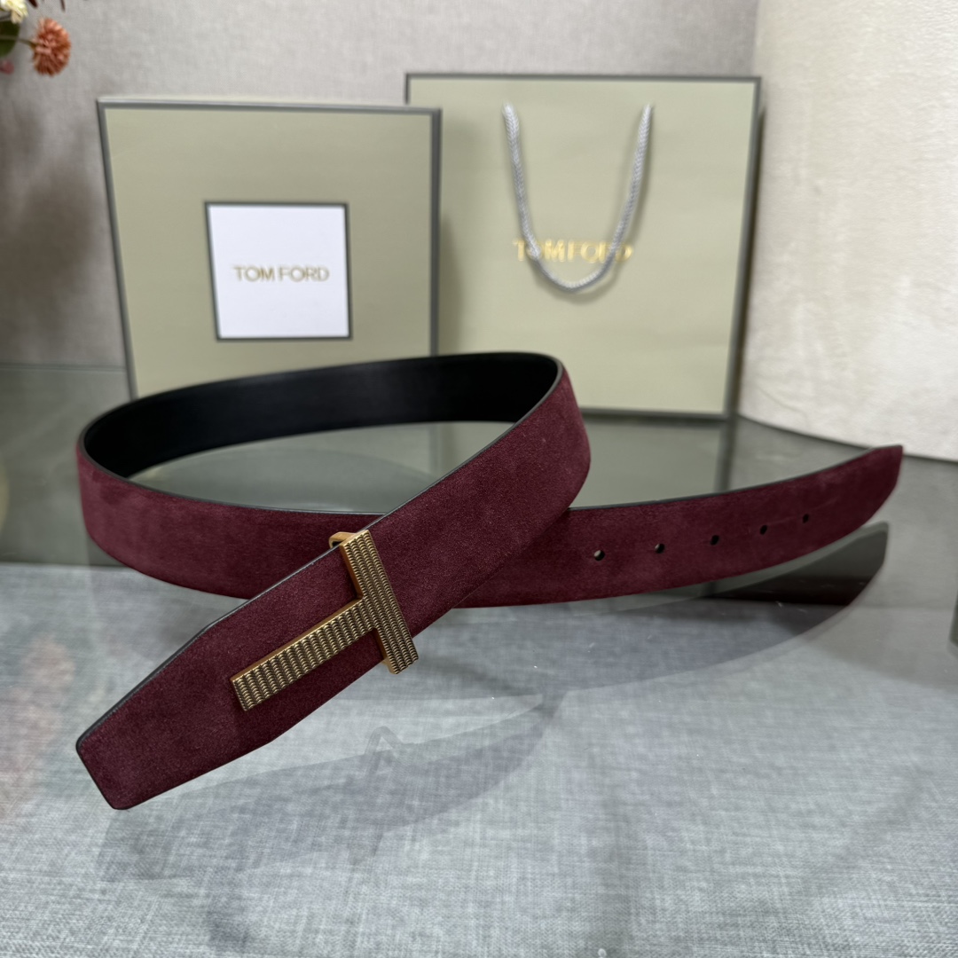 Tom Ford Basic Belt Top Grain Leather