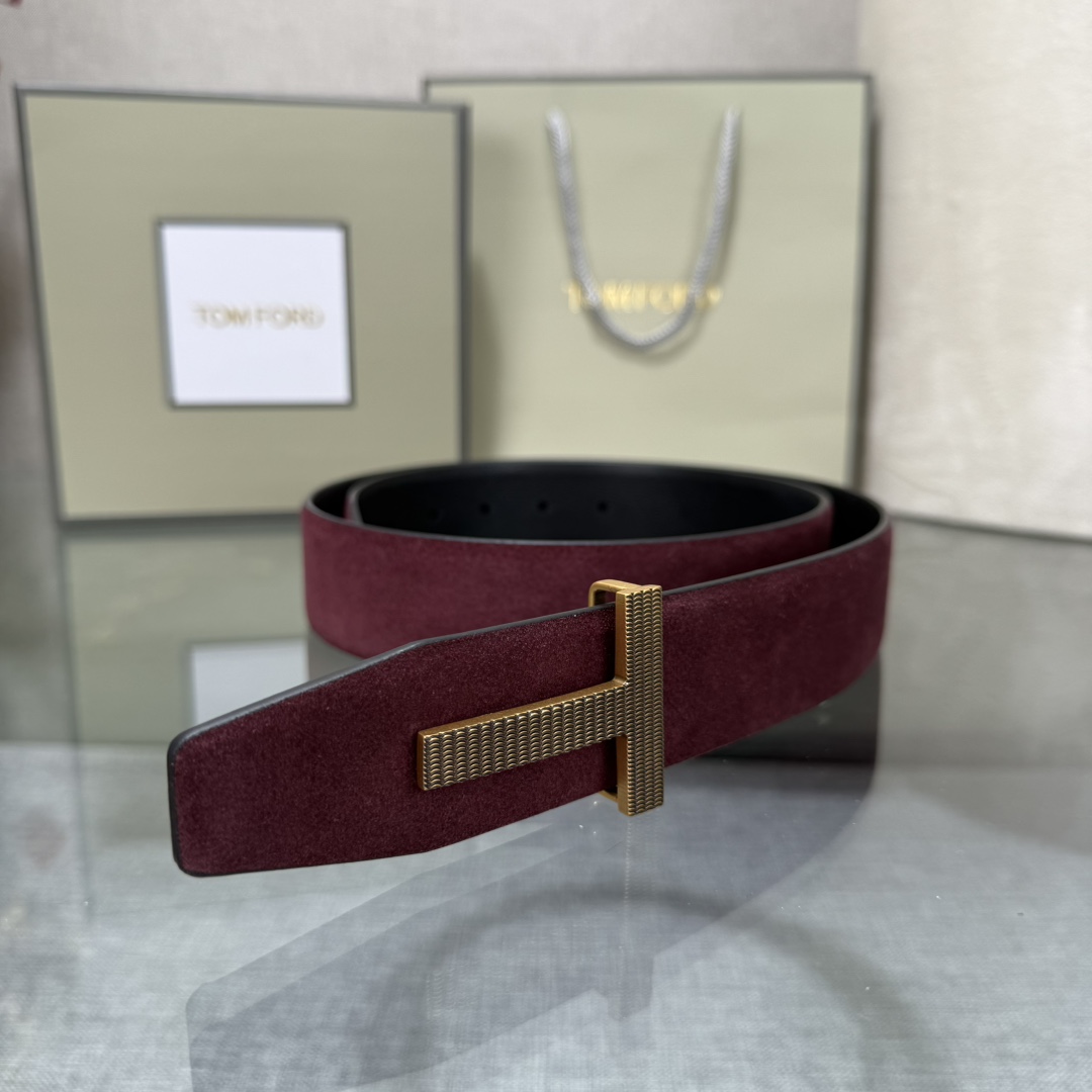Tom Ford Basic Belt Top Grain Leather