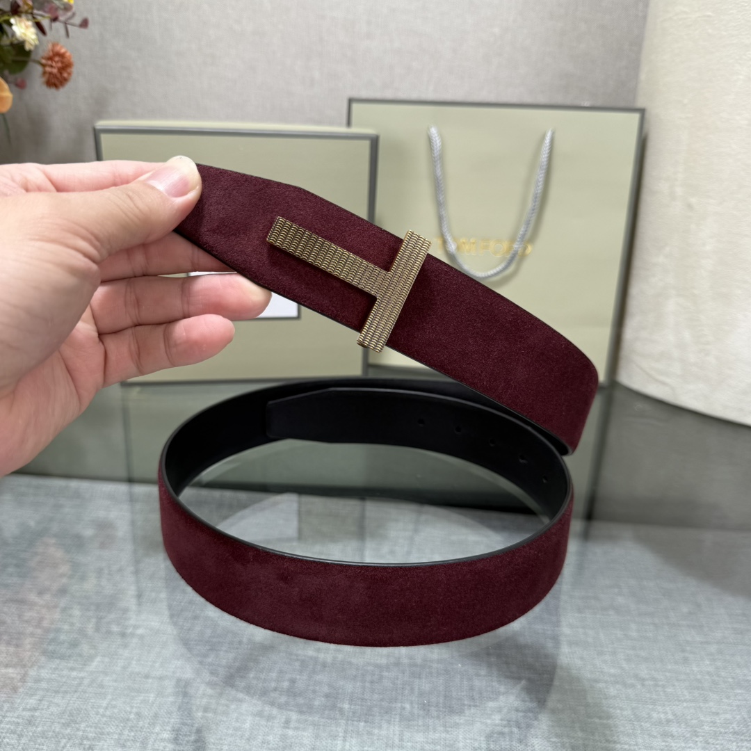 Tom Ford Basic Belt Top Grain Leather