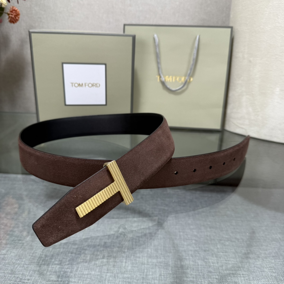 Tom Ford Basic Belt Top Grain Leather