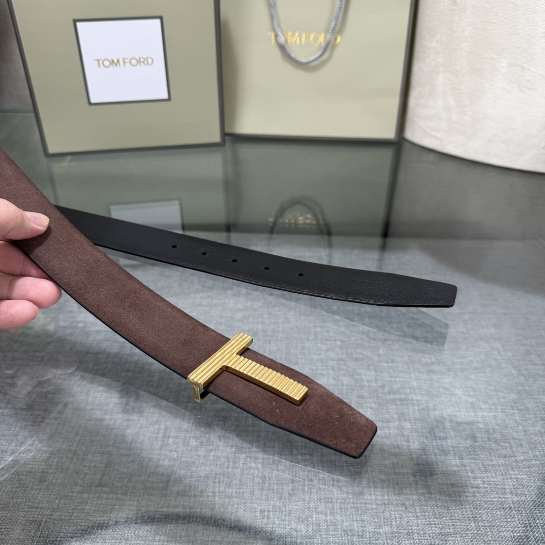 Tom Ford Basic Belt Top Grain Leather