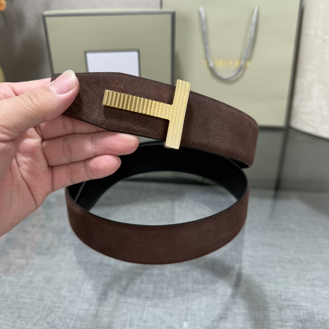 Tom Ford Basic Belt Top Grain Leather