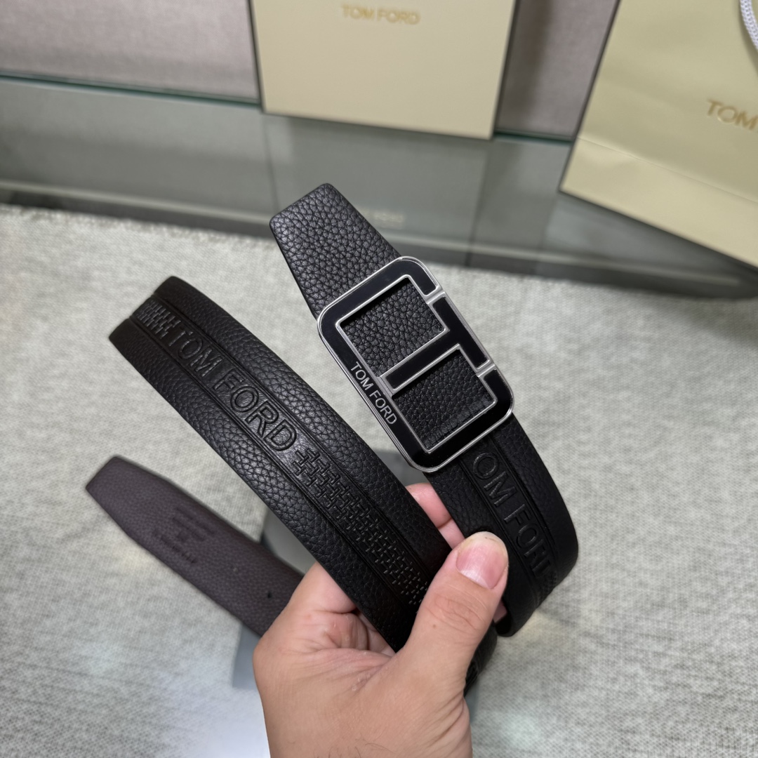 Tom Ford Basic Belt Top Grain Leather