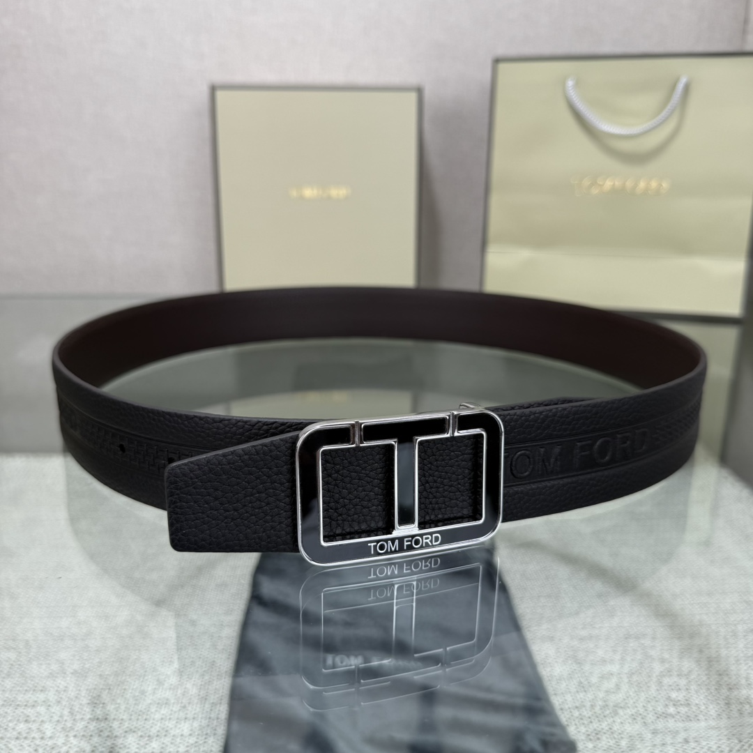 Tom Ford Basic Belt Top Grain Leather