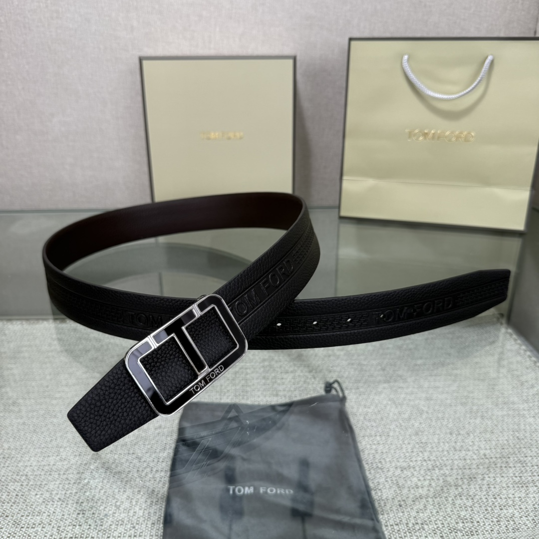 Tom Ford Basic Belt Top Grain Leather