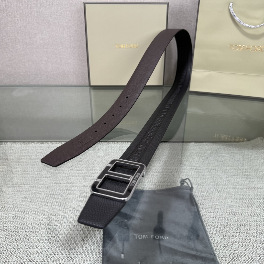 Tom Ford Basic Belt Top Grain Leather