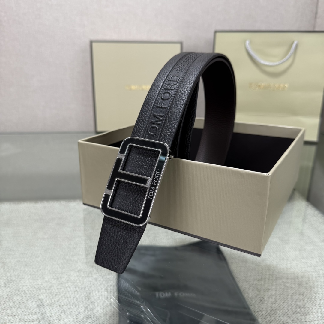 Tom Ford Basic Belt Top Grain Leather