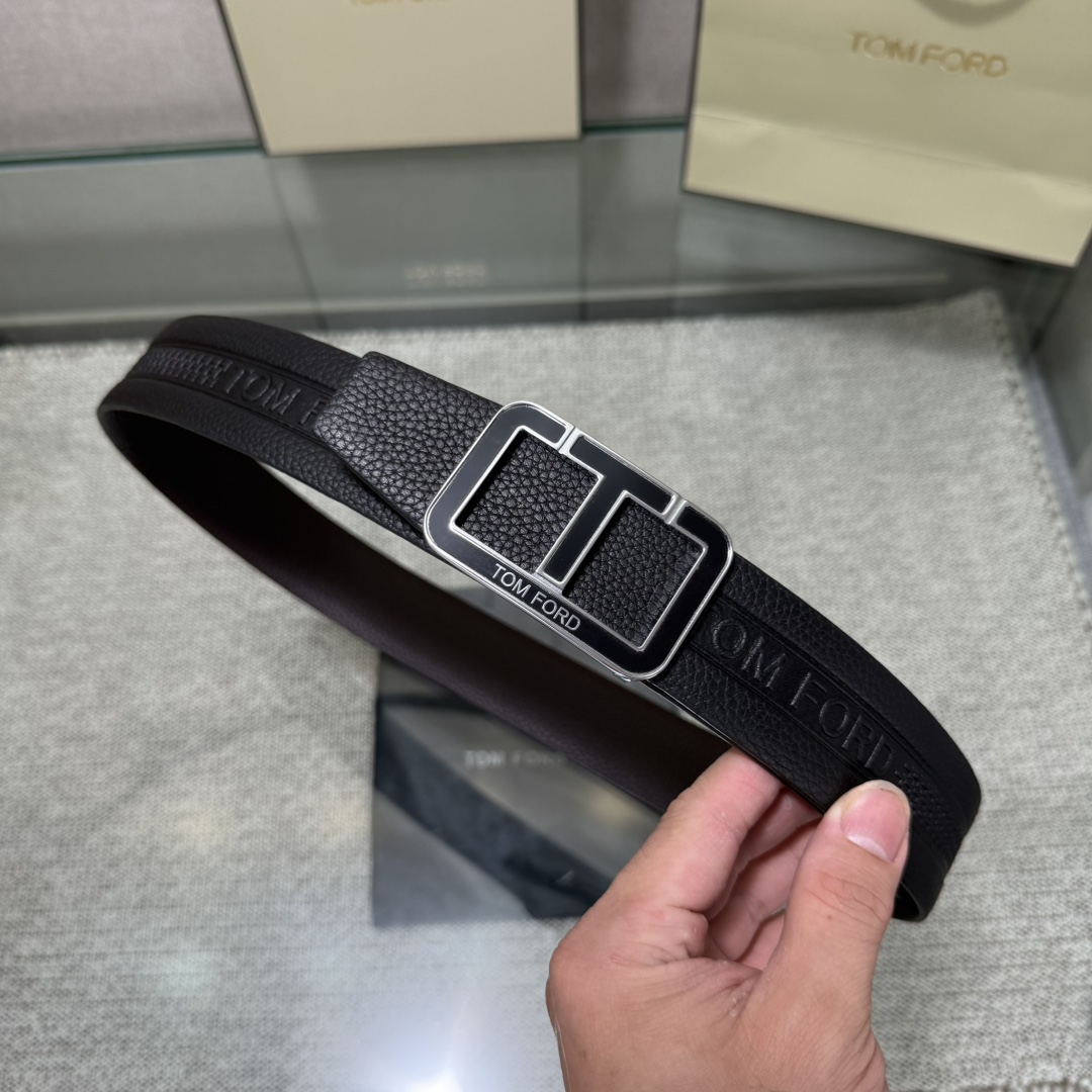 Tom Ford Basic Belt Top Grain Leather