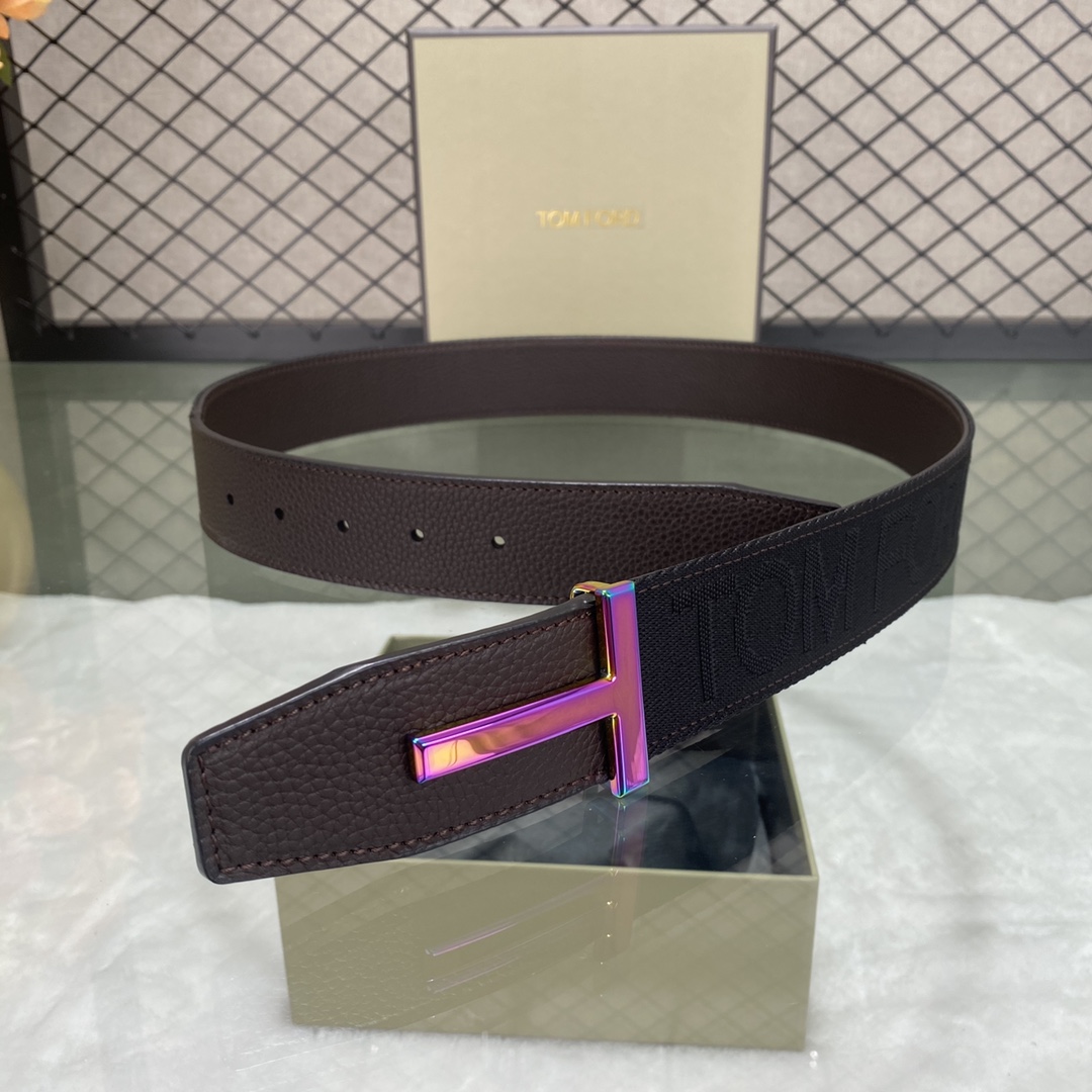 Tom Ford Basic Belt Top Grain Leather