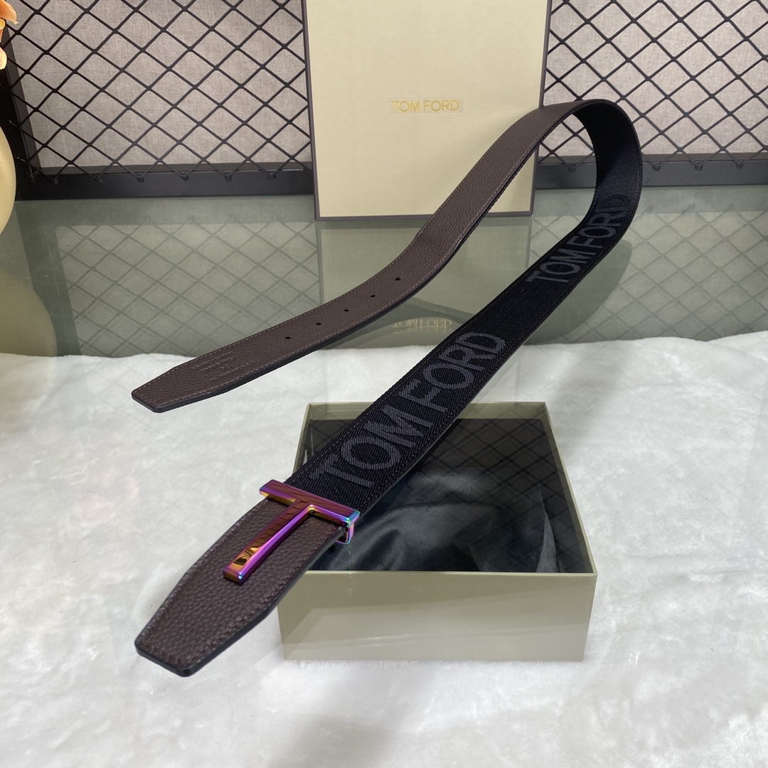 Tom Ford Basic Belt Top Grain Leather