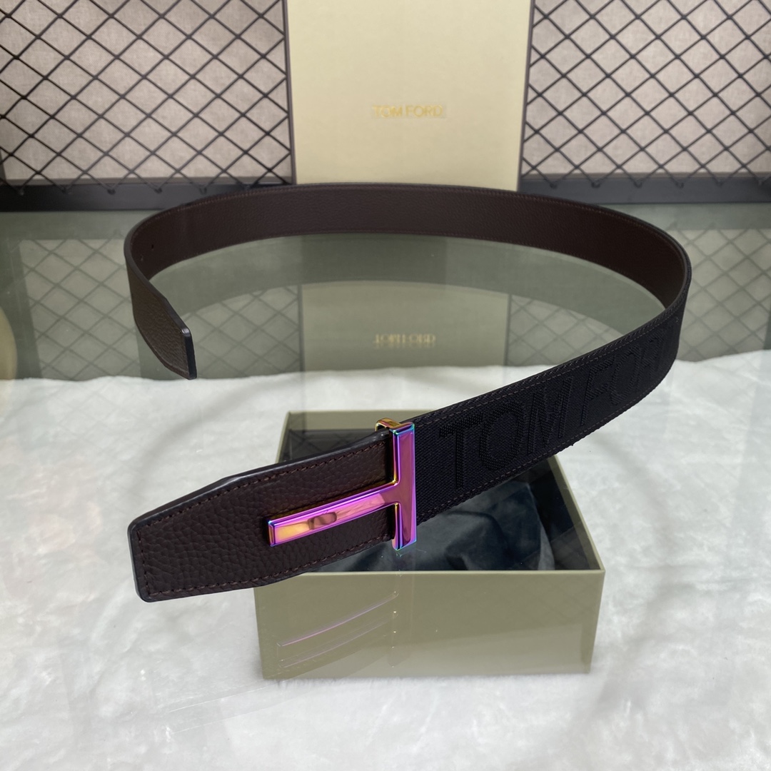 Tom Ford Basic Belt Top Grain Leather