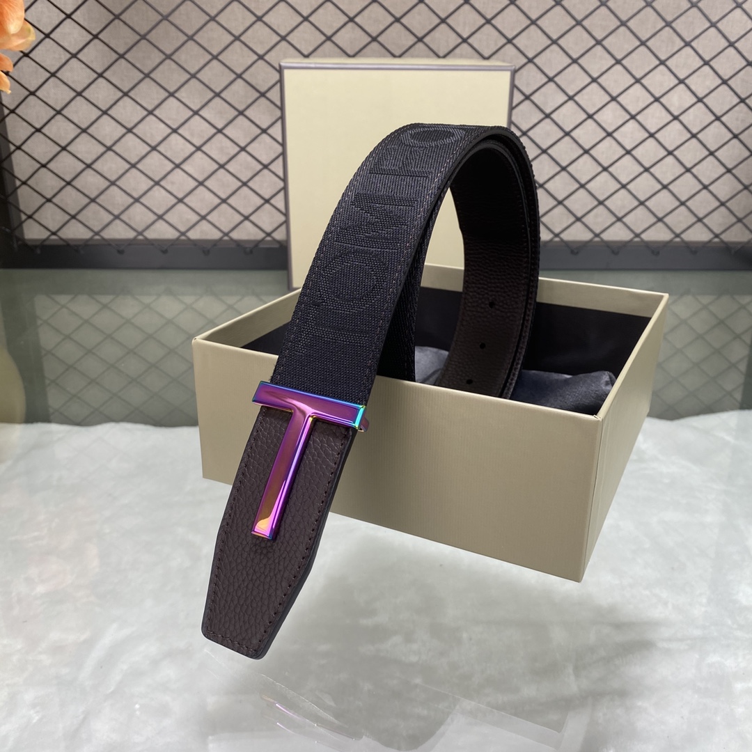 Tom Ford Basic Belt Top Grain Leather