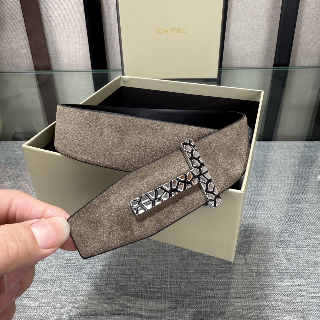 Tom Ford Basic Belt Top Grain Leather