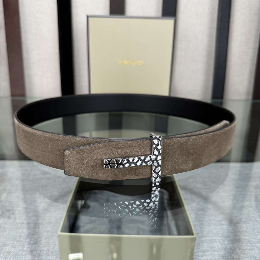 Tom Ford Basic Belt Top Grain Leather