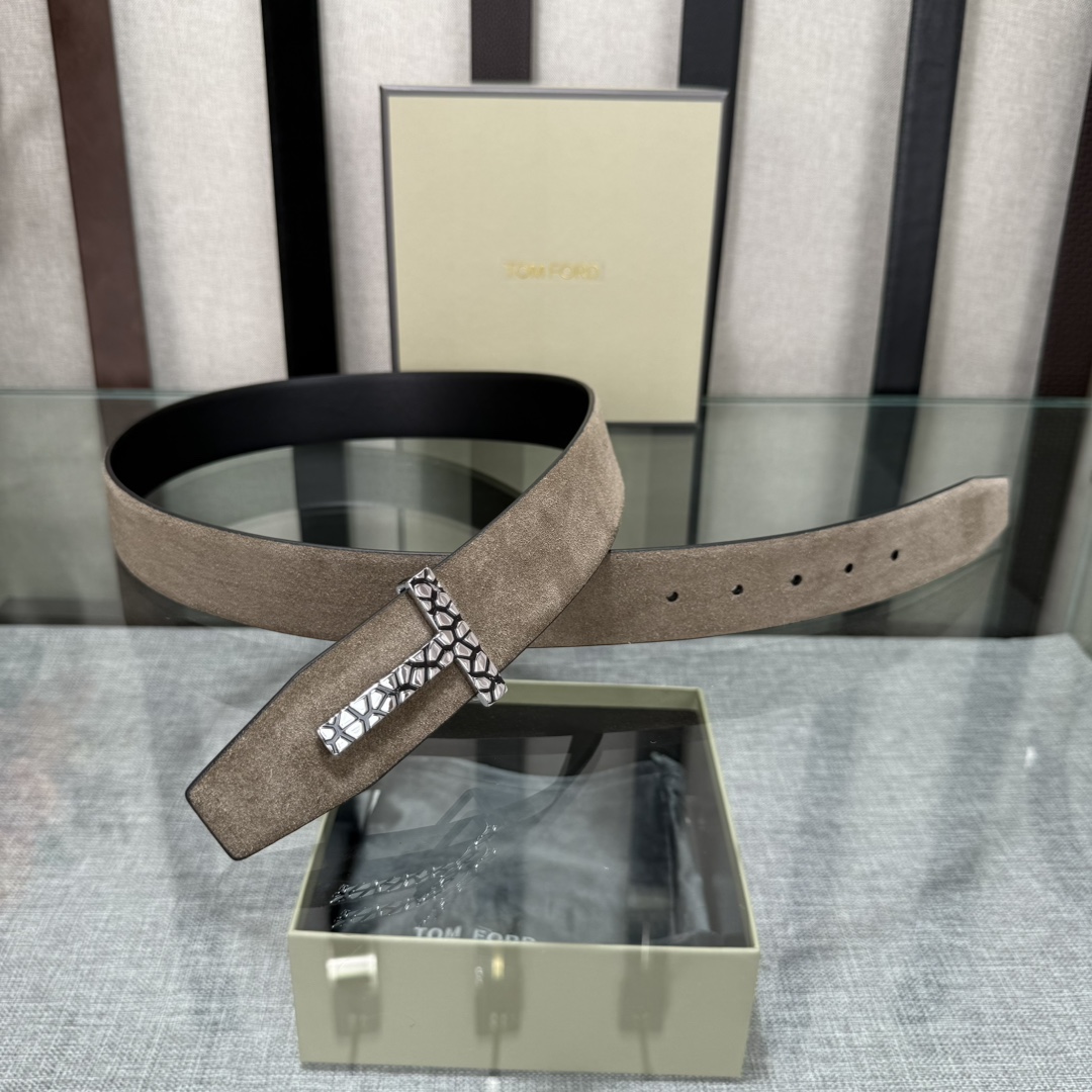 Tom Ford Basic Belt Top Grain Leather