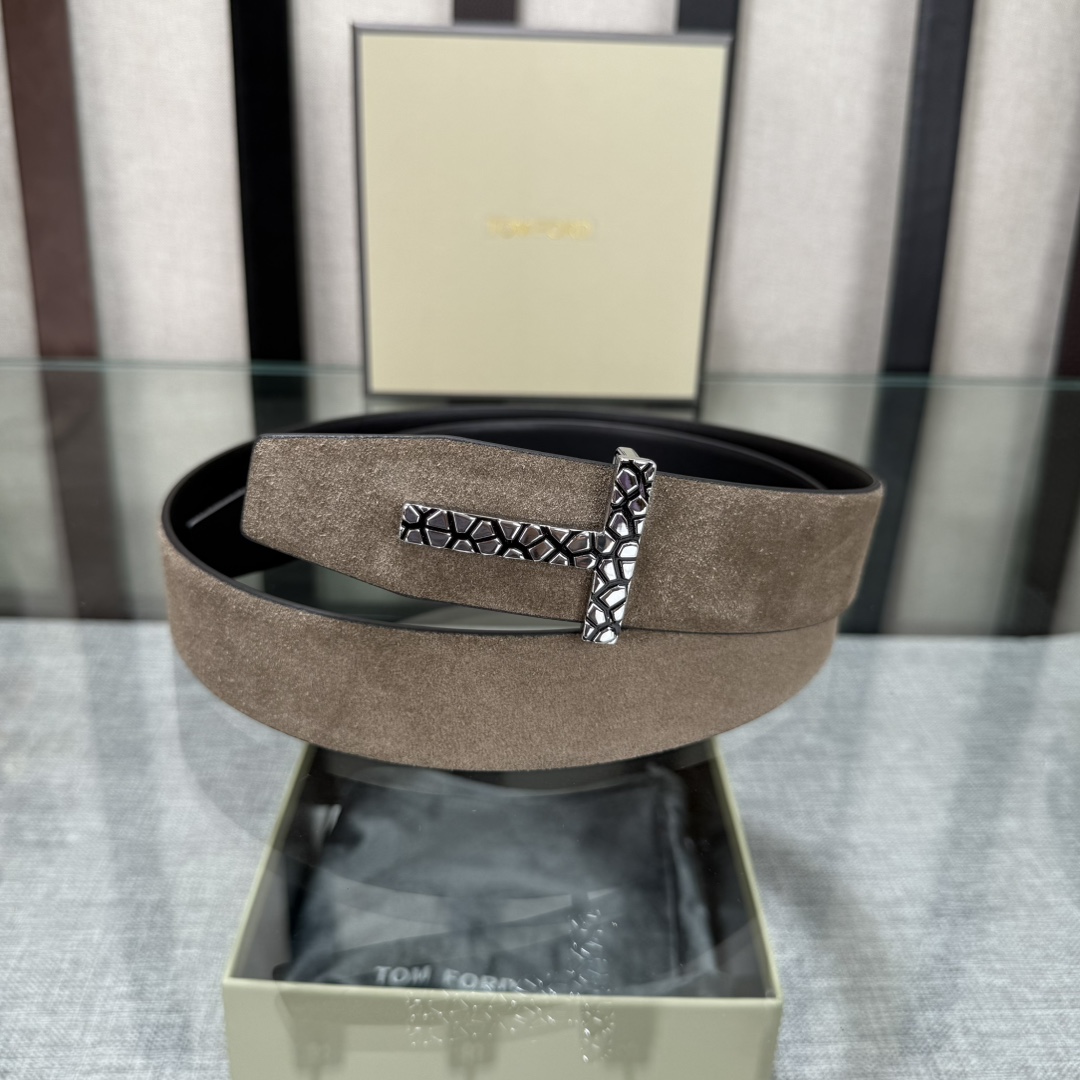 Tom Ford Basic Belt Top Grain Leather