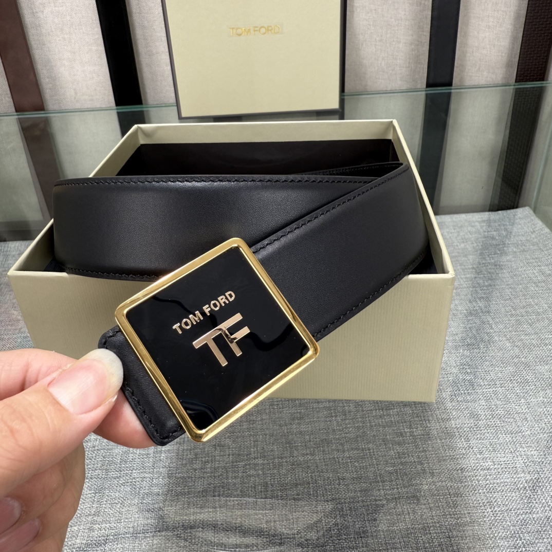 Tom Ford Basic Belt Top Grain Leather