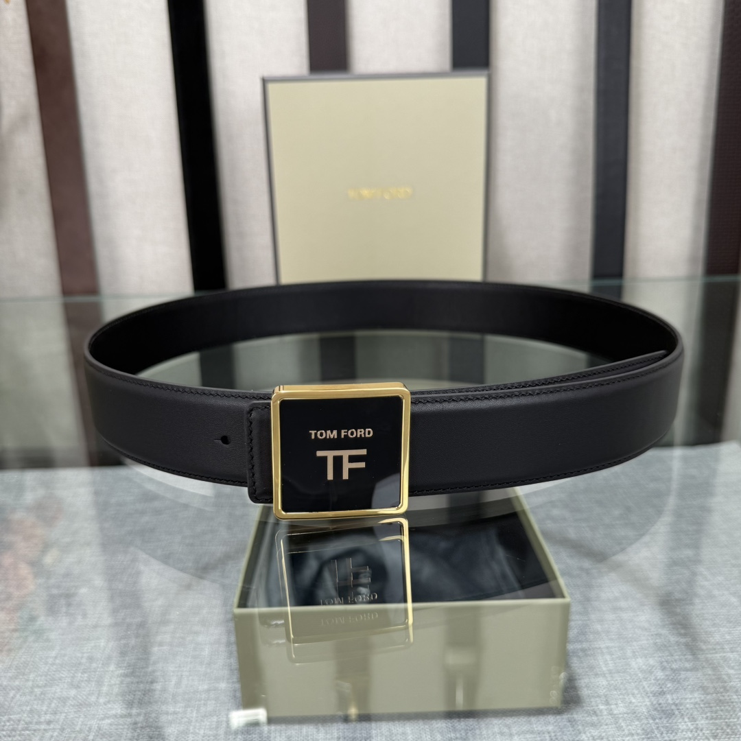 Tom Ford Basic Belt Top Grain Leather