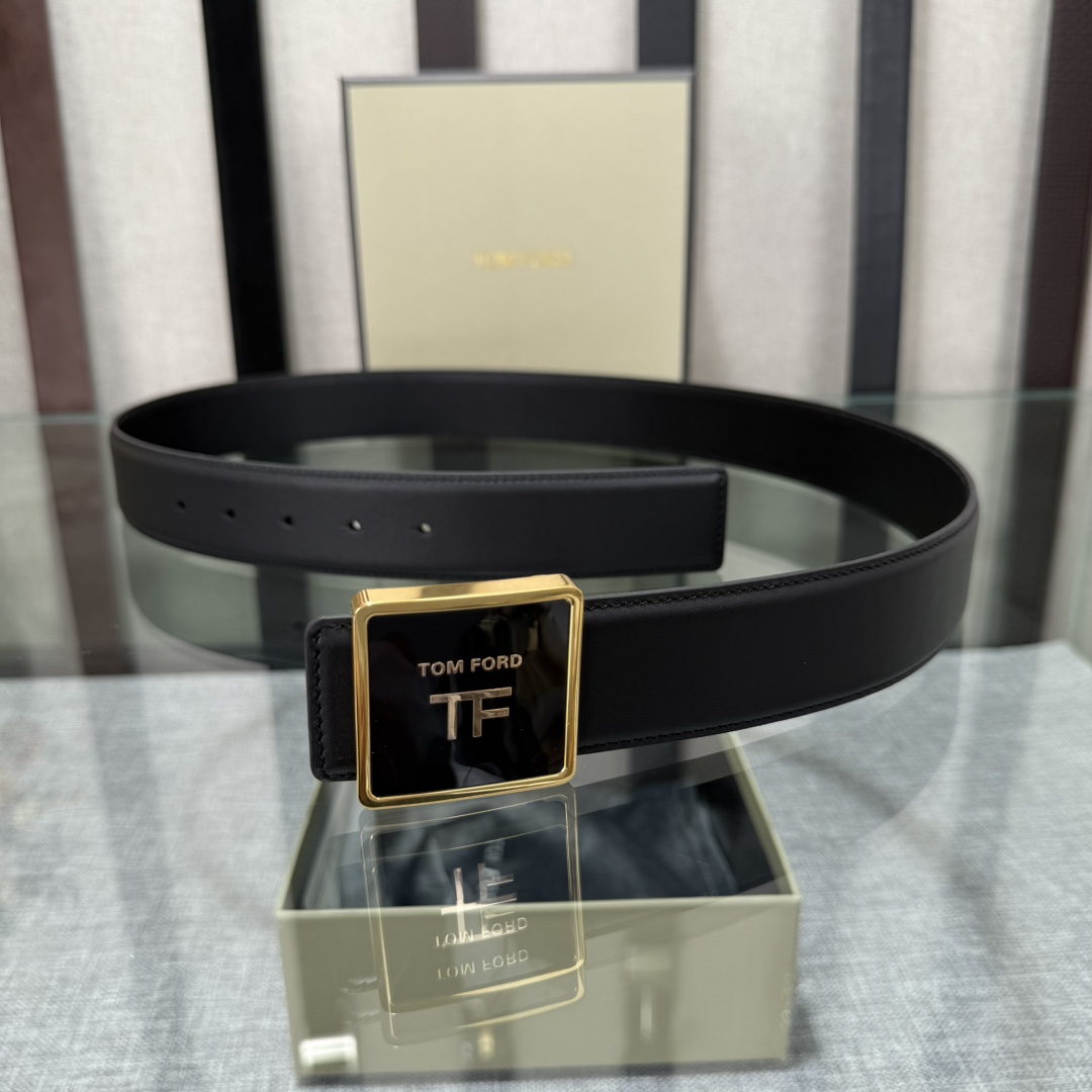 Tom Ford Basic Belt Top Grain Leather