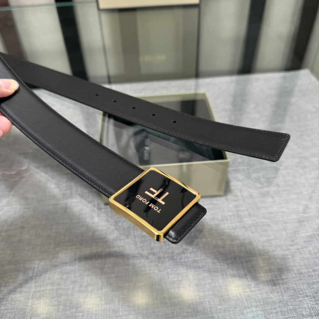 Tom Ford Basic Belt Top Grain Leather