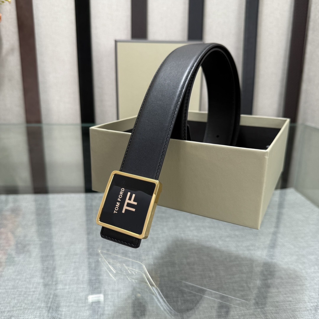 Tom Ford Basic Belt Top Grain Leather