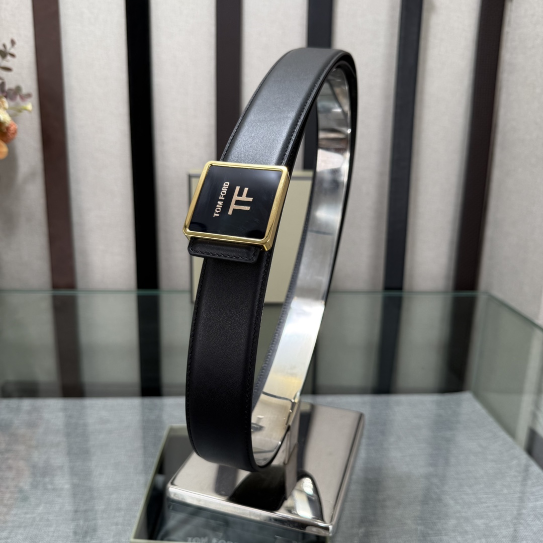 Tom Ford Basic Belt Top Grain Leather