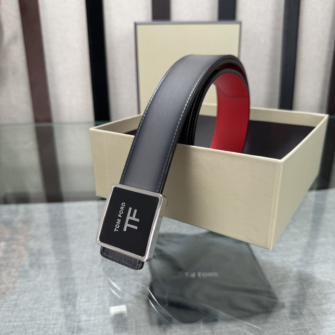 Tom Ford Basic Belt Top Grain Leather